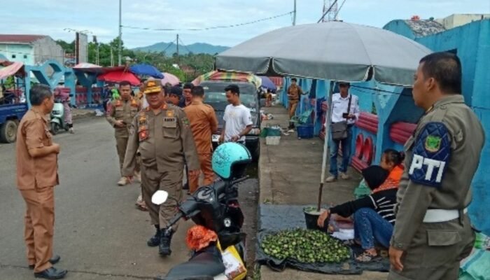 Pemkab Empat Lawang Sosialisasikan Larangan Berdagang di Jembatan
