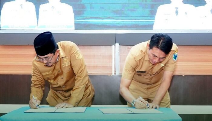 Bupati Batanghari dan Tanjab Barat Sepakati Kerja Sama Lintas Daerah