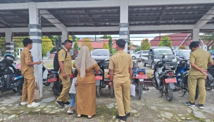 Komitmen Tata Kelola Aset: Bapperida Sulbar Gelar Pemeriksaan Kendaraan Dinas