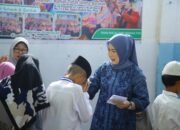Ketua TP PKK Sumsel Feby Deru Santuni Anak Yatim Piatu dan Kaum Dhuafa Pada Momen Peringatan Tahun Baru Islam 1447 Hijriah