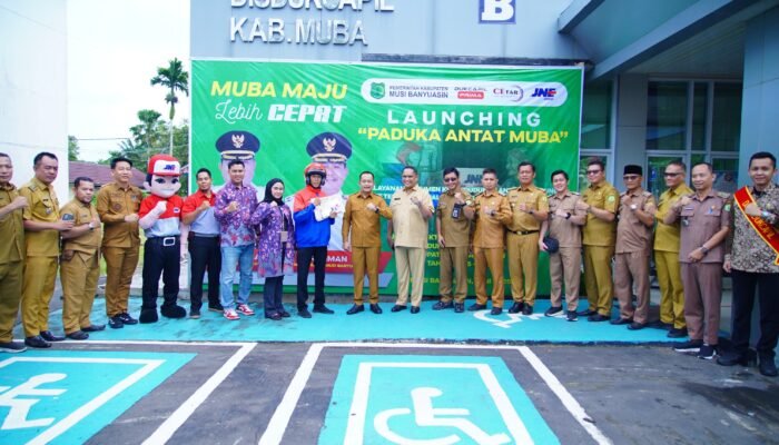 Resmikan Inovasi Paduka Antat Muba, Wabup Rohman: Pemerintah Bukan untuk Dilayani, Tapi Melayani