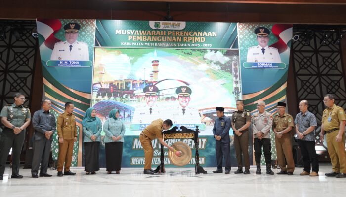 Bupati Toha Buka Musrenbang RPJMD Tahun 2025-2029, Maju Lebih Cepat Bersama Menyejahterakan Musi Banyuasin