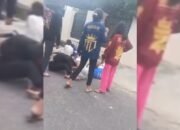 Viral, Pertarungan 3 Versus 3 Cewek Dibawah Umur di Palembang