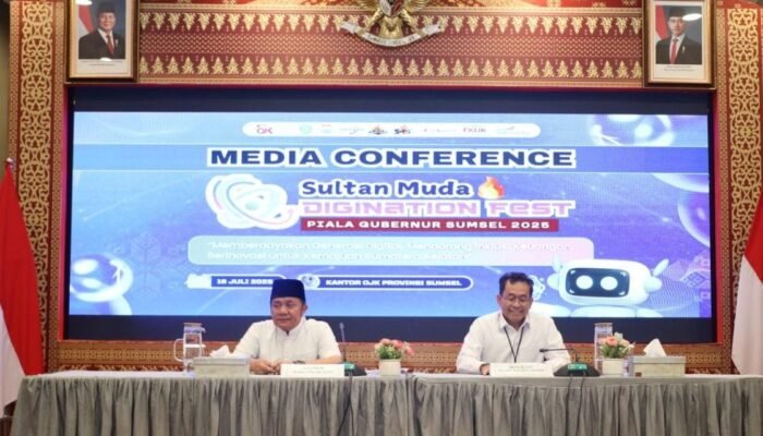 Gubernur Sumsel dan OJK Lakukan Kick Off Sultan Muda DIGINATION FEST 2025