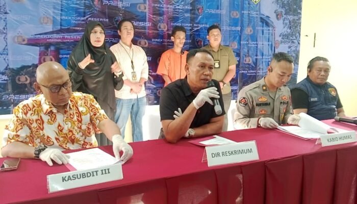Eksekutor Penyiraman Air Keras Pada Lansia di Palembang, Ditangkap Jatanras Polda Sumsel