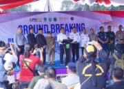 Gubernur H. Herman Deru dan Bupati Muba H M. Toha Resmikan Groundbreaking Revitalisasi Jembatan P6 Sungai Lalan