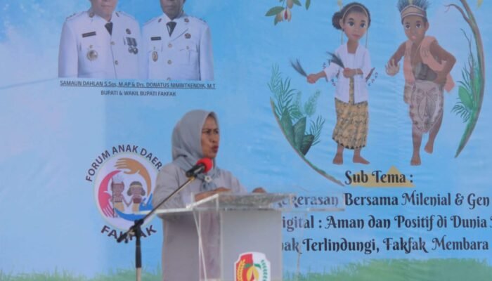 Ini Pesan Zulchaidah Bauw Saat Peringatan Hari Anak Nasional