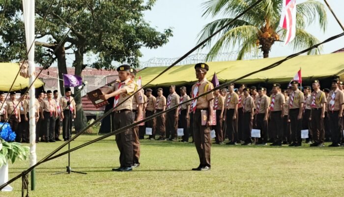 Rutan Kelas I Palembang Kirim Warga Binaan Ikuti Perkemahan Satya Dharma Bhakti Pemasyarakatan