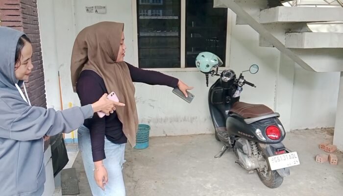 Dalam Hitungan Detik, Dua Motor di Palembang Dicuri Tiga Pelaku Curanmor