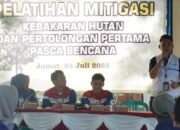 Pertamina Gelar Pelatihan Mitigasi Kebakaran Hutan di Kebun Raya Tuatunu Pangkalpinang