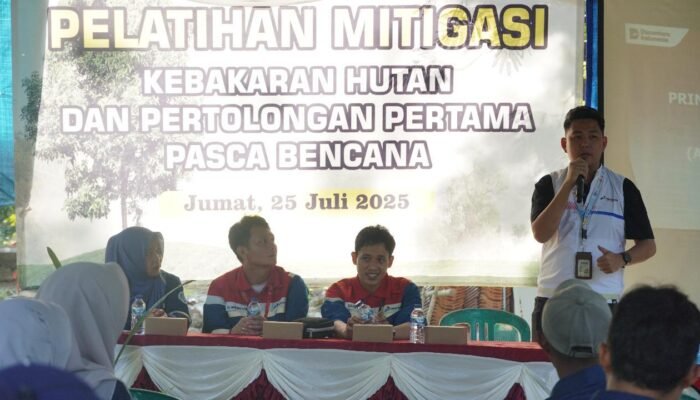 Pertamina Gelar Pelatihan Mitigasi Kebakaran Hutan di Kebun Raya Tuatunu Pangkalpinang