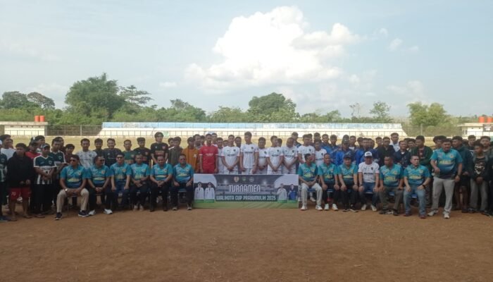 20 Tim Berlaga, H.Arlan Buka Turnamen Wali Kota Cup Prabumulih 2025