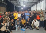 Ngopi Bareng Relawan GaBah, Wakil Ketua DPC Partai Gerindra Tulungagung Sampaikan Pesan Kebersamaan