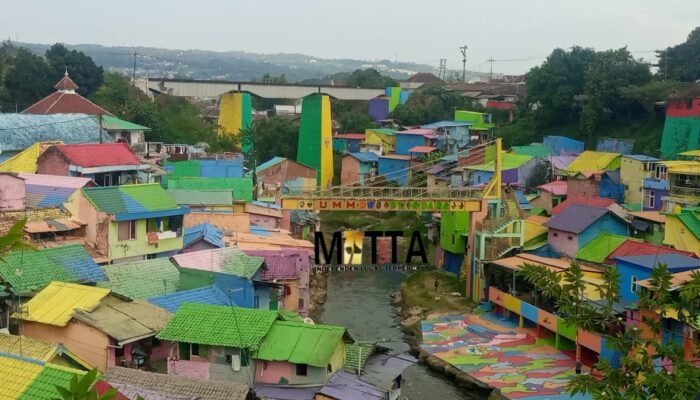 Kampung Warna-Warna Jodipan Malang Bersolek, Kunjungan Wisatawan Terus Meningkat