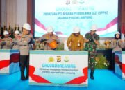 Kapolri Resmikan 20 SPPG Jajaran Polda Lampung, Komitmen Dukung Program MBG