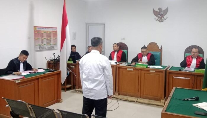 Terbukti Selewengkan ADD Lubuk Mas Saharudin Divonis 5 Tahun Penjara 