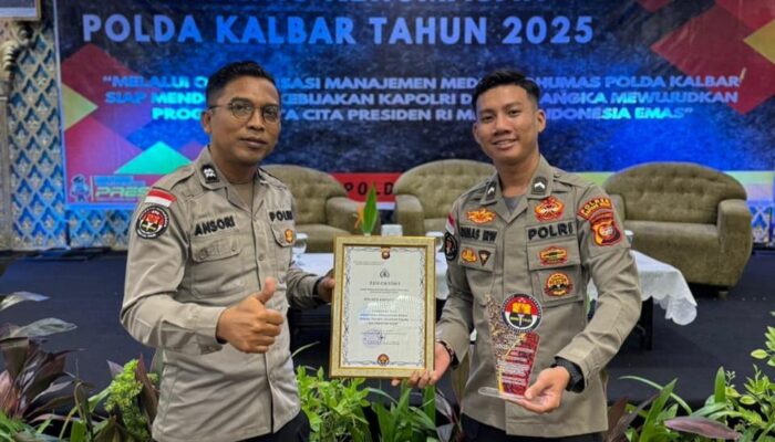 Polres Kapuas Hulu Raih Peringkat 2 Pengelolaan Media Sosial Terbaik