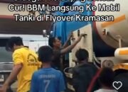 Viral di Medsos, Bajing Loncat Beraksi Dekat Pos Polisi Nilakandi