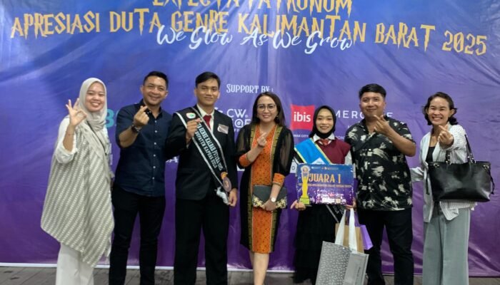 Wakili Kapuas Hulu Amiza Sellomitha Raih Juara 1 Duta GenRe Kalbar