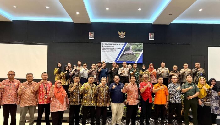 Pemkab Sidoarjo Resmi “Teken” Berita Acara RTD Bendungan Bening