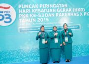 Ketua TP PKK Muba Hj Patimah Toha Semarakkan Rakernas X dan Puncak HKG PKK ke-53 di Samarinda