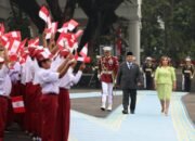 Hari Ini Presiden Prabowo Sambut Meriah Presiden Peru Dina Boluarte di Istana Merdeka
