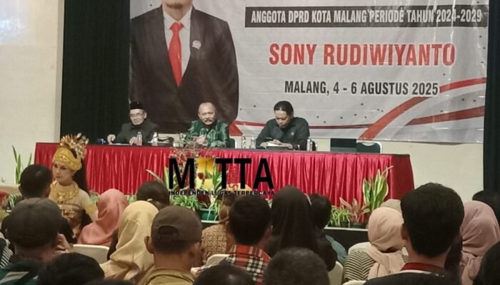 Serap Aspirasi, Anggota DPRD Kota Malang Sony Rudiwiyanto Siap Kawal Keluhan Masyarakat
