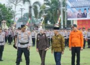 Polres Musi Rawas dan Pemkab Musi Rawas Gelar Apel Siaga Karhutla