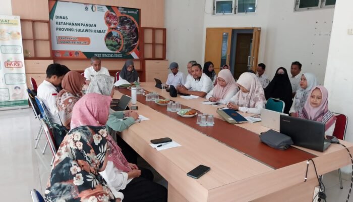 Wujudkan Layanan Terbaik, Pemprov Sulbar Koordinasikan Data FSVA dengan Lintas Sektor  