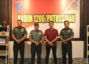 Jalin Silaturahmi, Dandim 1206 Putussibau Terima Kunjungan Karutan Kelas IIB Putussibau