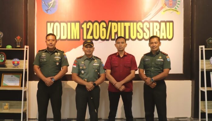 Jalin Silaturahmi, Dandim 1206 Putussibau Terima Kunjungan Karutan Kelas IIB Putussibau