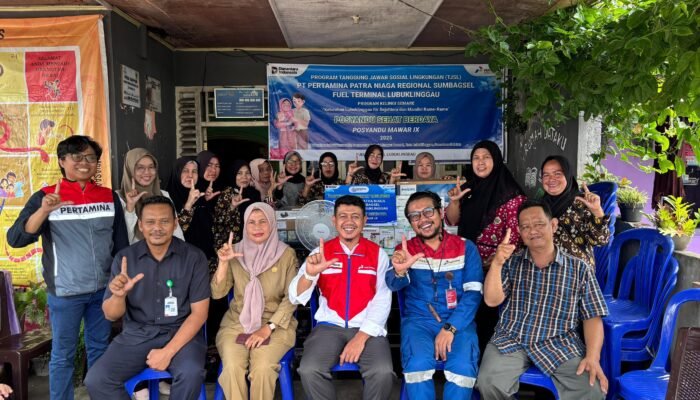 Pertamina Tekan Angka Stunting di Lubuklinggau Melalui Program Posyandu Sehat Berdaya