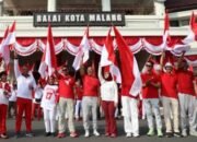 Semarakkan Peringati HUT – RI Ke-80, Pemkot Malang Bagikan Bendera Merah Putih