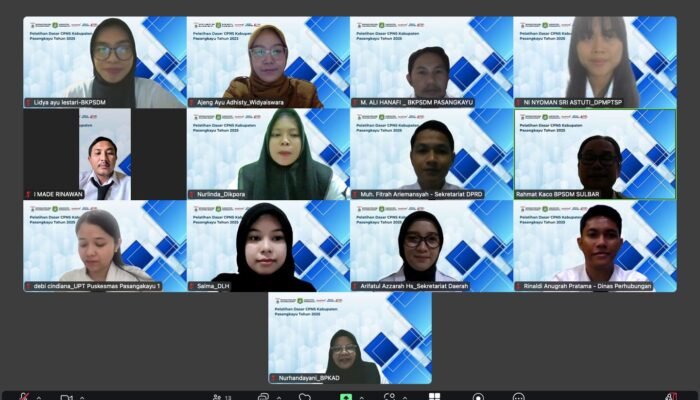 Pelatihan Dasar CPNS Wilayah Kabupaten Pasangkayu Resmi Dimulai