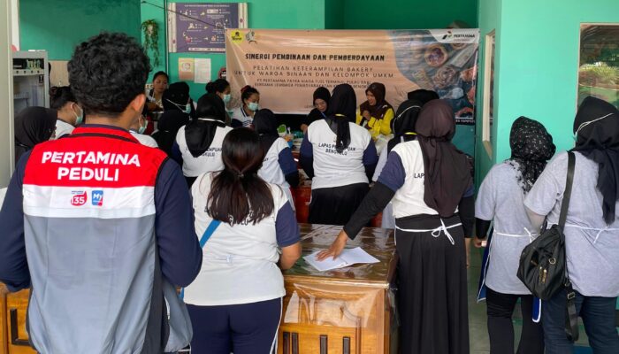Wujudkan Kemandirian, Pertamina Beri Pelatihan Keterampilan bagi Warga Binaan Lapas Perempuan Kelas II B Bengkulu