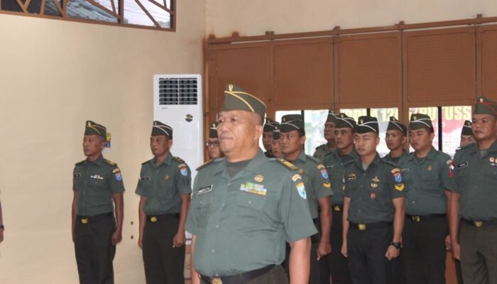 Perwira Kodim 1206 Putussibau Pindah Satuan, Ini Pesan Dandim