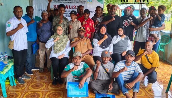 Pentingnya PUG, DP3AP2KB Faktak Sambangi Masyarakat di Empat Kampung