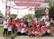 Semarak Hari Kemerdekaan RI ke-80, Polres Musi Rawas Gelar Kejuaraan Kampung Merah Putih di Desa Surodadi