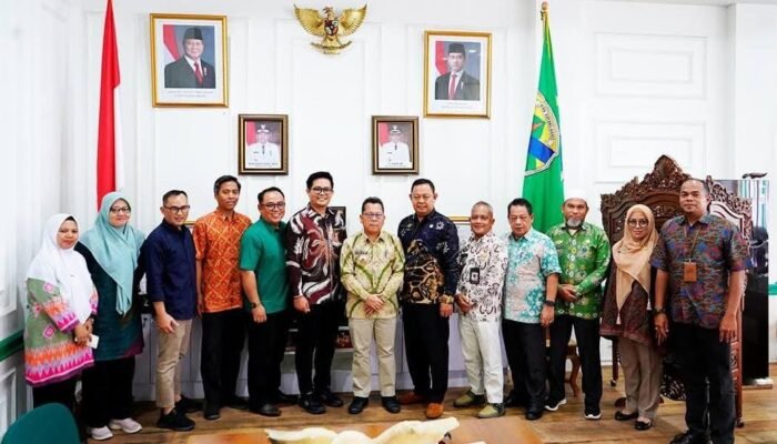 Bupati Batang Hari Diwakili Pj. Sekda Bahas Penurunan Stunting dengan Tanoto Foundation