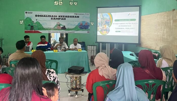 Pertamina Gerakkan Kesadaran Kolektif Pengelolaan Sampah Berkelanjutan di Kawasan Kampung Baru Tiga Bandar Lampung