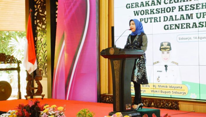 Wabup Mimik Idayana Cegah Stunting, Ajak Remaja Putri Jaga Kesehatan