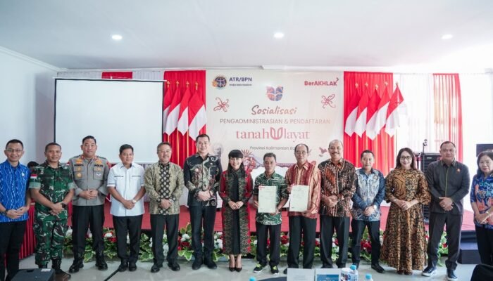 Sosialisasi Pengadministrasian dan Pendaftaran Tanah Ulayat Digelar di Sungai Utik