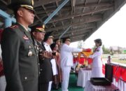 Bupati Karo Antonius Ginting Pimpin Upacara HUT RI ke – 80 di Stadion Samura Kabanjahe
