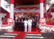 Wakil Walikota Franky Nasril Pimpin Upacara Penurunan Bendera HUT RI ke 80 di Prabumulih