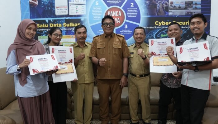 Pemprov Sulbar Sukses Gelar Lomba Video Pendek HUT ke-80 Kemerdekaan RI, Para Pemenang Diberi Penghargaan