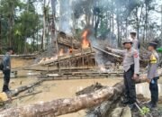 Patroli Cegah Aktivitas PETI di Sungai Tekudum Temukan Alat Penambang Emas