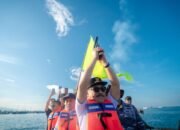 Flare Gun Gubernur SDK Lepas Sandeq Silumba 2025, Promosi Kekayaan Budaya dan Keindahan Alam Sulbar