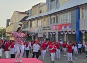Semarak HUT RI ke-80, OPD di Kompleks Ex Belga Tulungagung Gelar Senam dan Aneka Lomba 