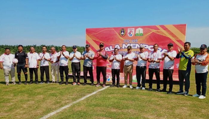 Piala Menpora U-15 Tahun 2025 di Buka, Ketua Panitia Saiful Alam Harap Junjung Sportifitas