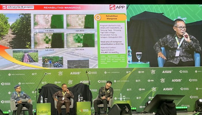 PT OKI Pulp & Paper Paparkan Praktik Dekarbonisasi di AIGIS 2025
